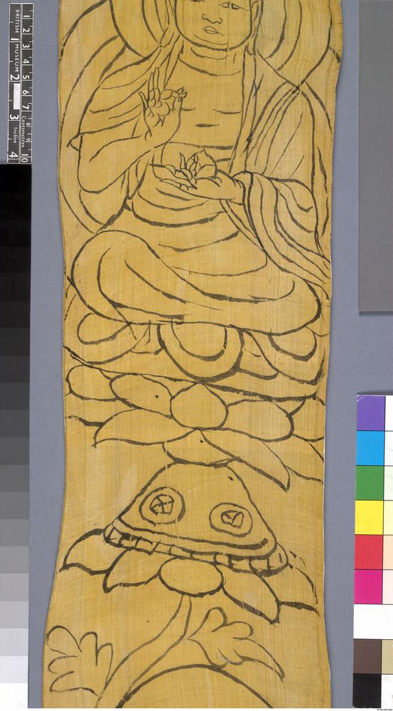 图片[4]-banner; painting; 幡(Chinese); 繪畫(Chinese) BM-1919-0101-0.195-China Archive